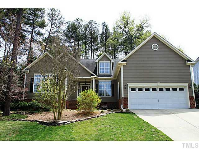 Nicely elevated lot makes for good drainage and perches pretty in the neighborhood for a great view from front porch.