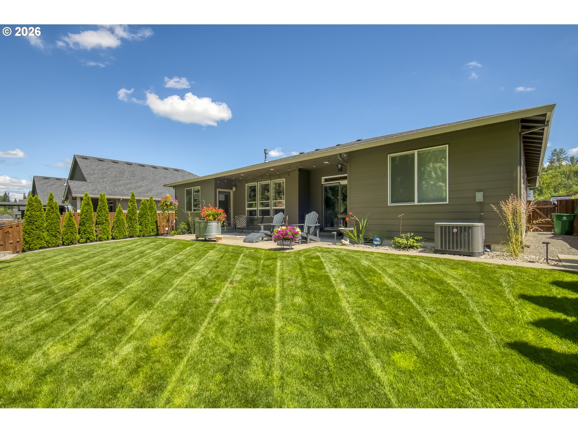 1410 Northeast Cascadia Ridge Drive Estacada, OR 97023 - Photo 26 of 45 Backyard