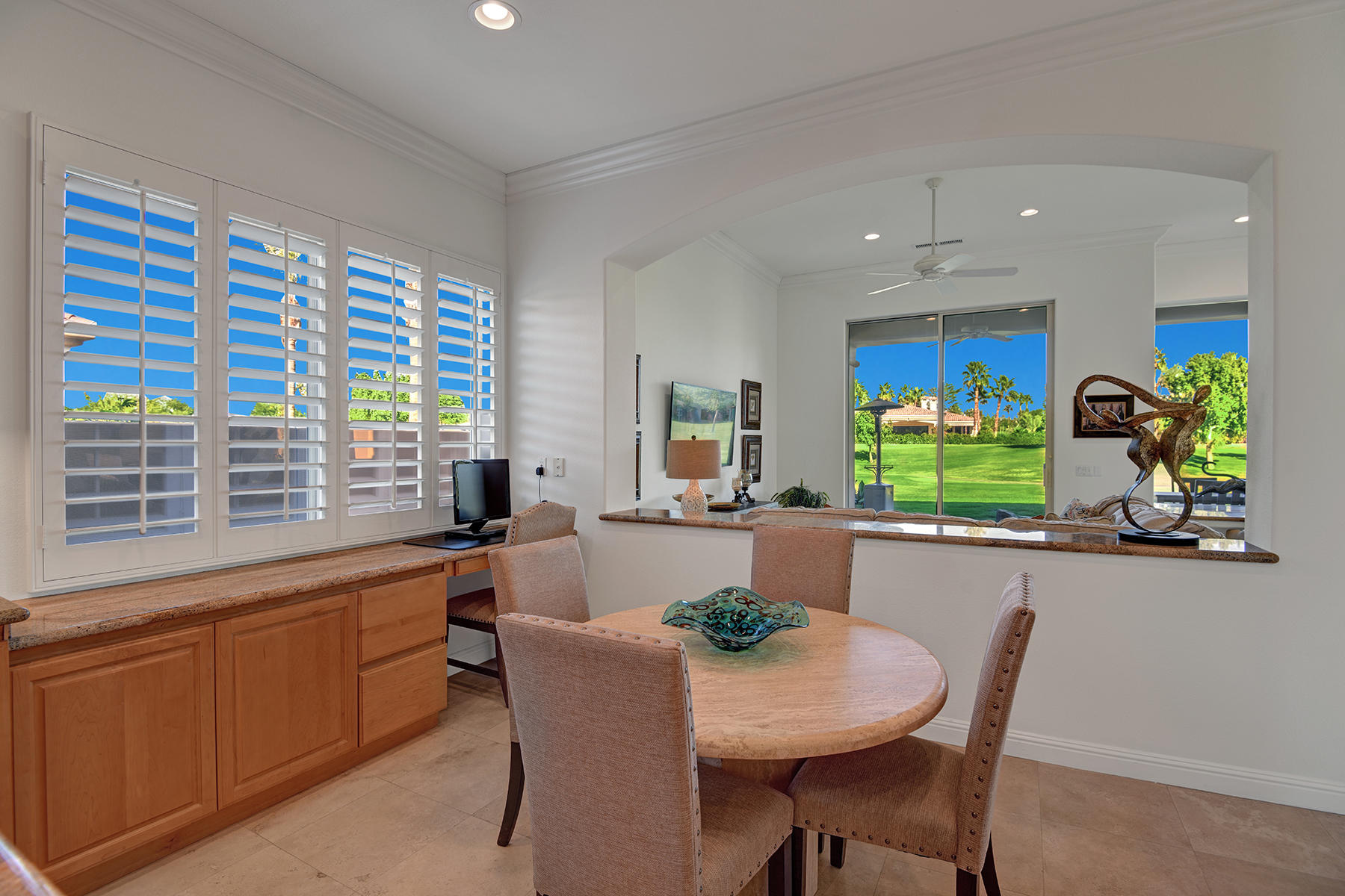80448 Riviera La Quinta, CA 92253 - Photo 14 of 29 BREAKFAST NOOK TO VIEW MLS