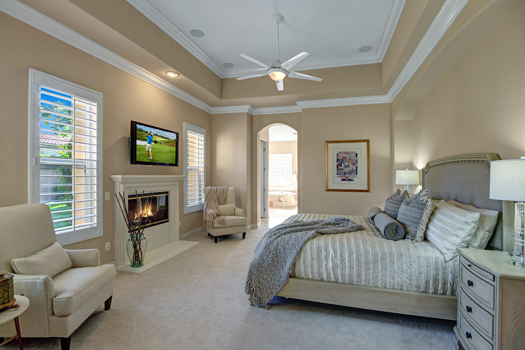 80448 Riviera La Quinta, CA 92253 - Photo 15 of 29 MASTER BEDROOM MLS
