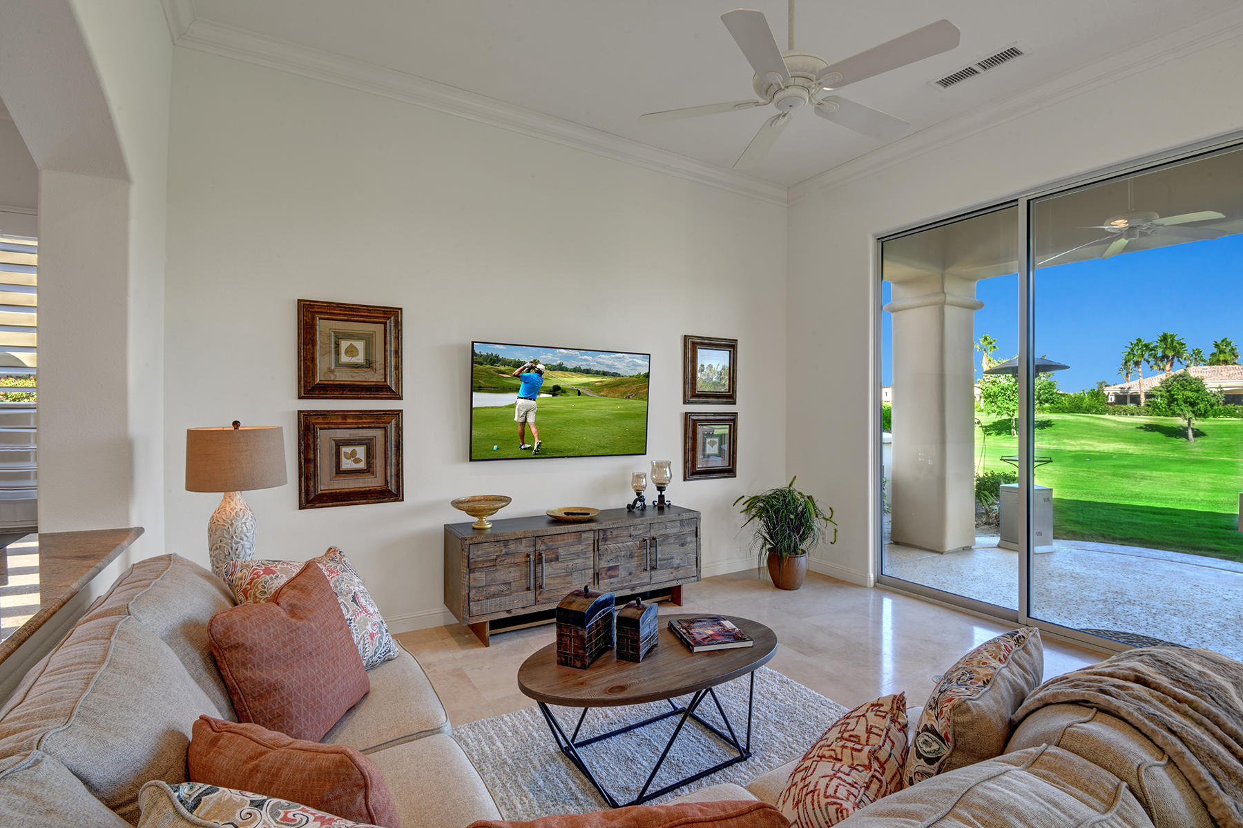 FAMILY ROOM TO FAIRWAY VIEW MLS
