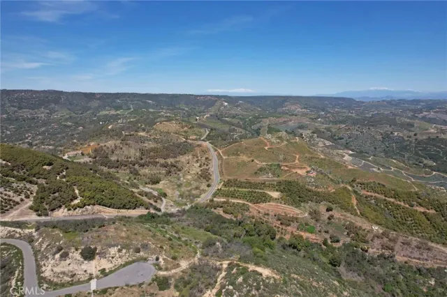 a view of city and mountain