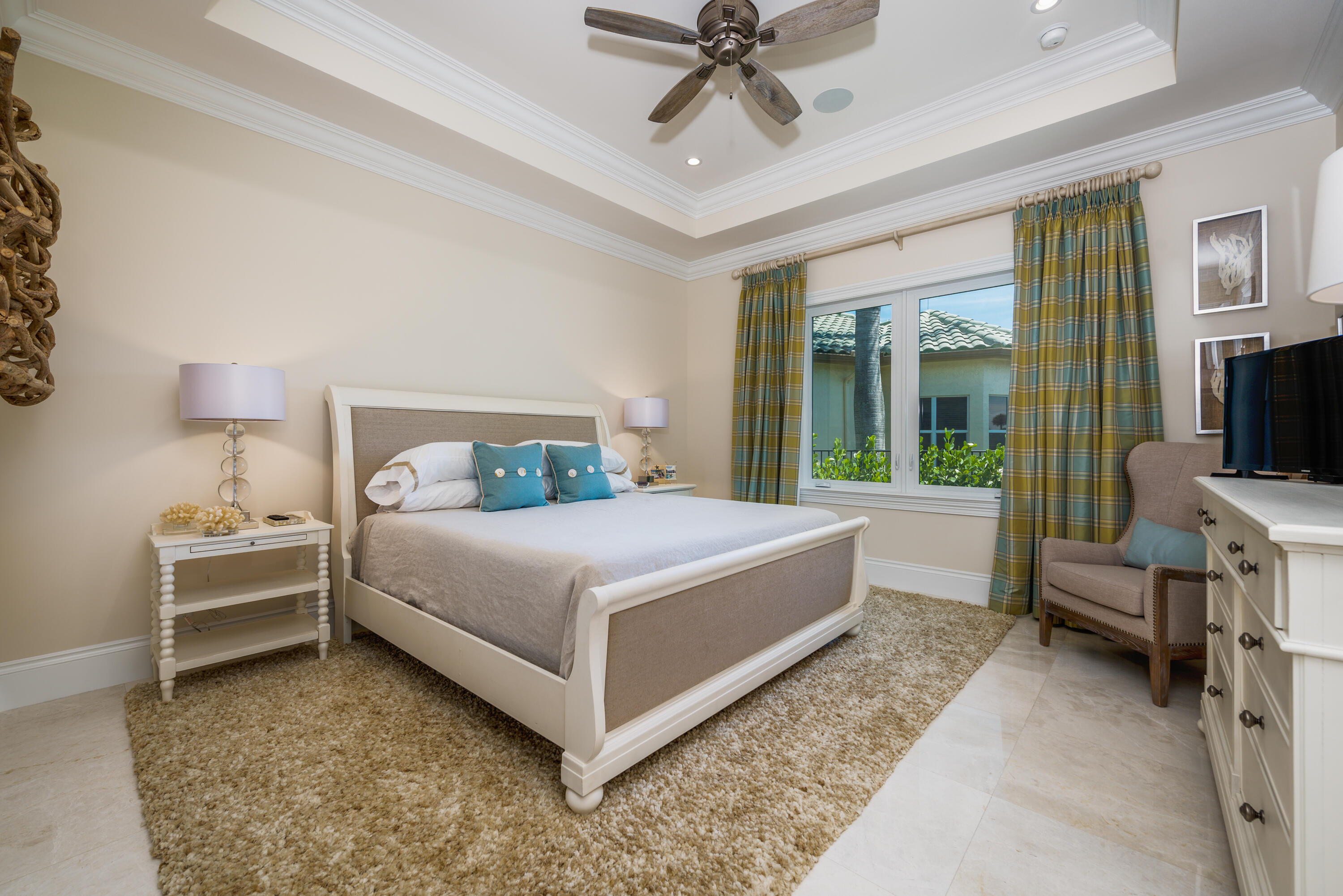 976 Cypress Drive Delray Beach, FL 33483 - Photo 29 of 38 a bedroom with a bed and large window