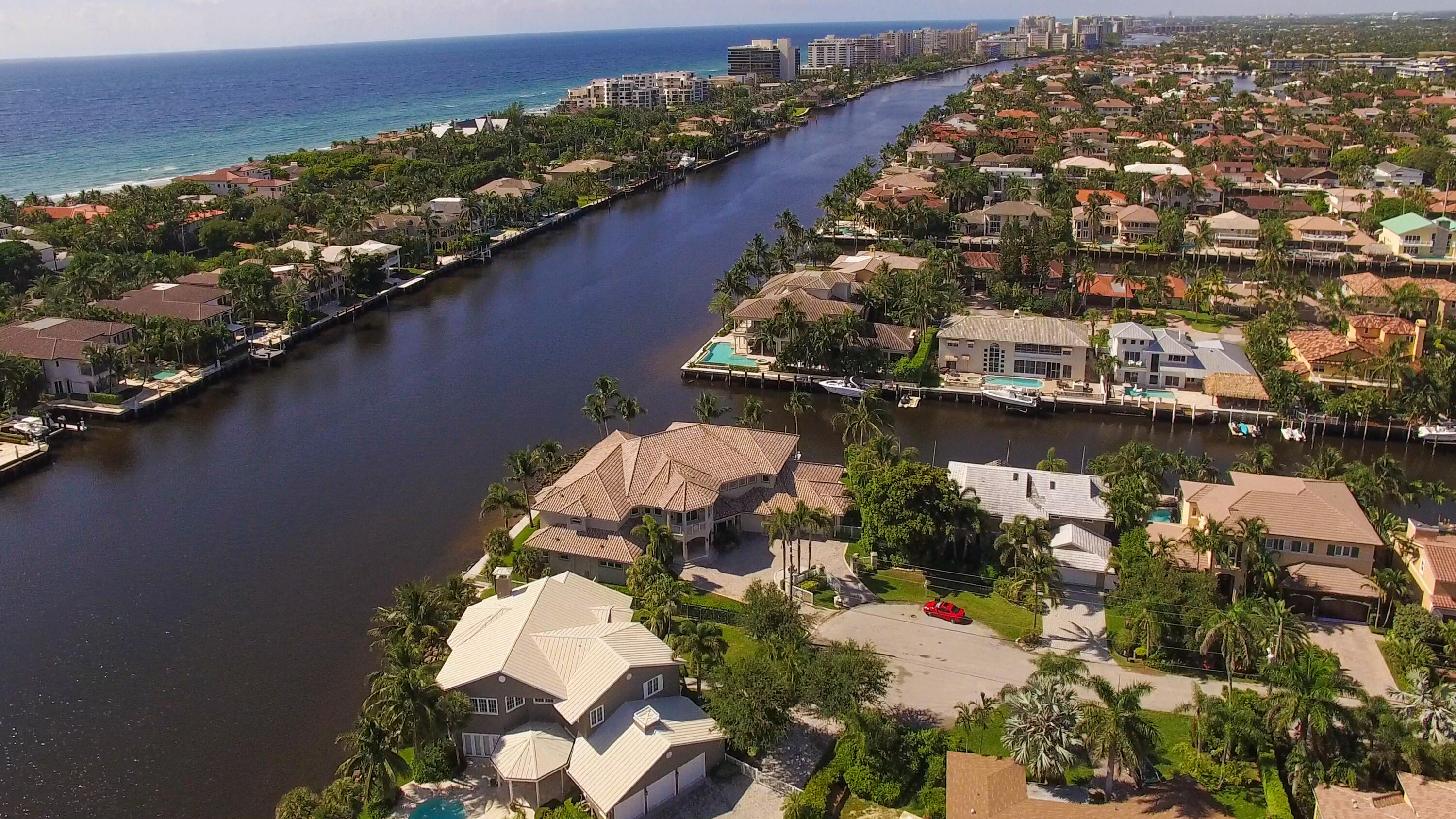 976 Cypress Drive Delray Beach, FL 33483 - Photo 6 of 38 an aerial view of residential houses with outdoor space