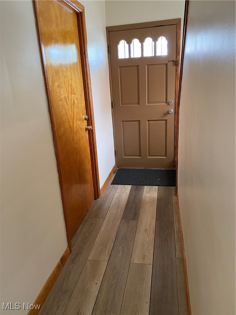 673 Babbitt Road Euclid, OH 44123 - Photo 17 of 32 Entryway with hardwood / wood-style floors