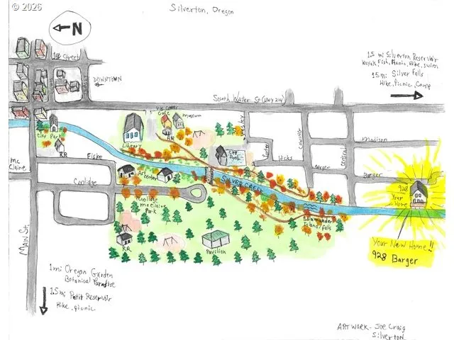 $874,000 | 928 Barger Street, Silverton, OR 97381