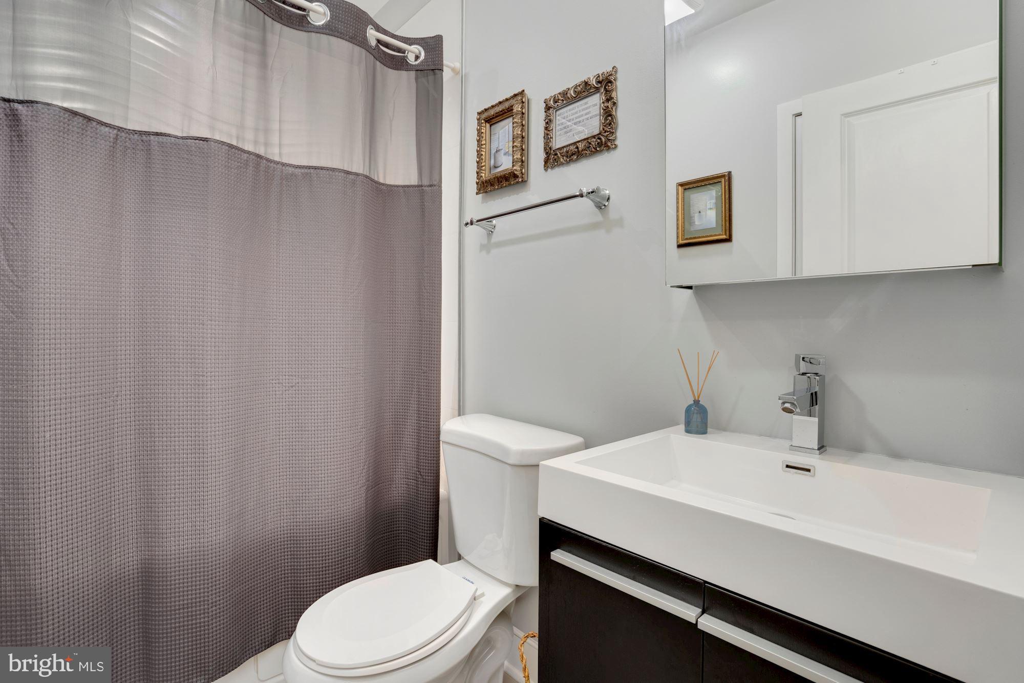 3545 13th Street Northwest, Unit 1 Washington, DC 20010 - Photo 17 of 36 Hall bathroom that connects to the den