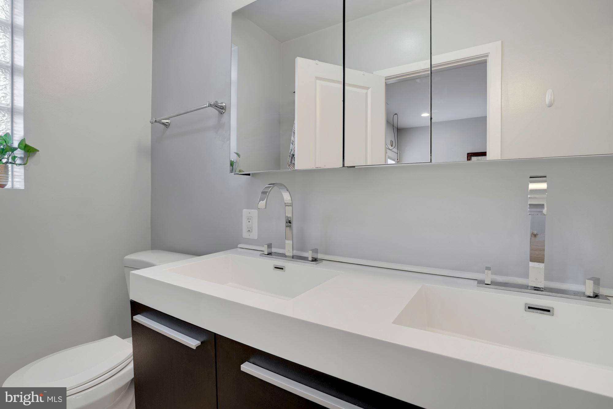 3545 13th Street Northwest, Unit 1 Washington, DC 20010 - Photo 21 of 36 Sleek and modern primary bath