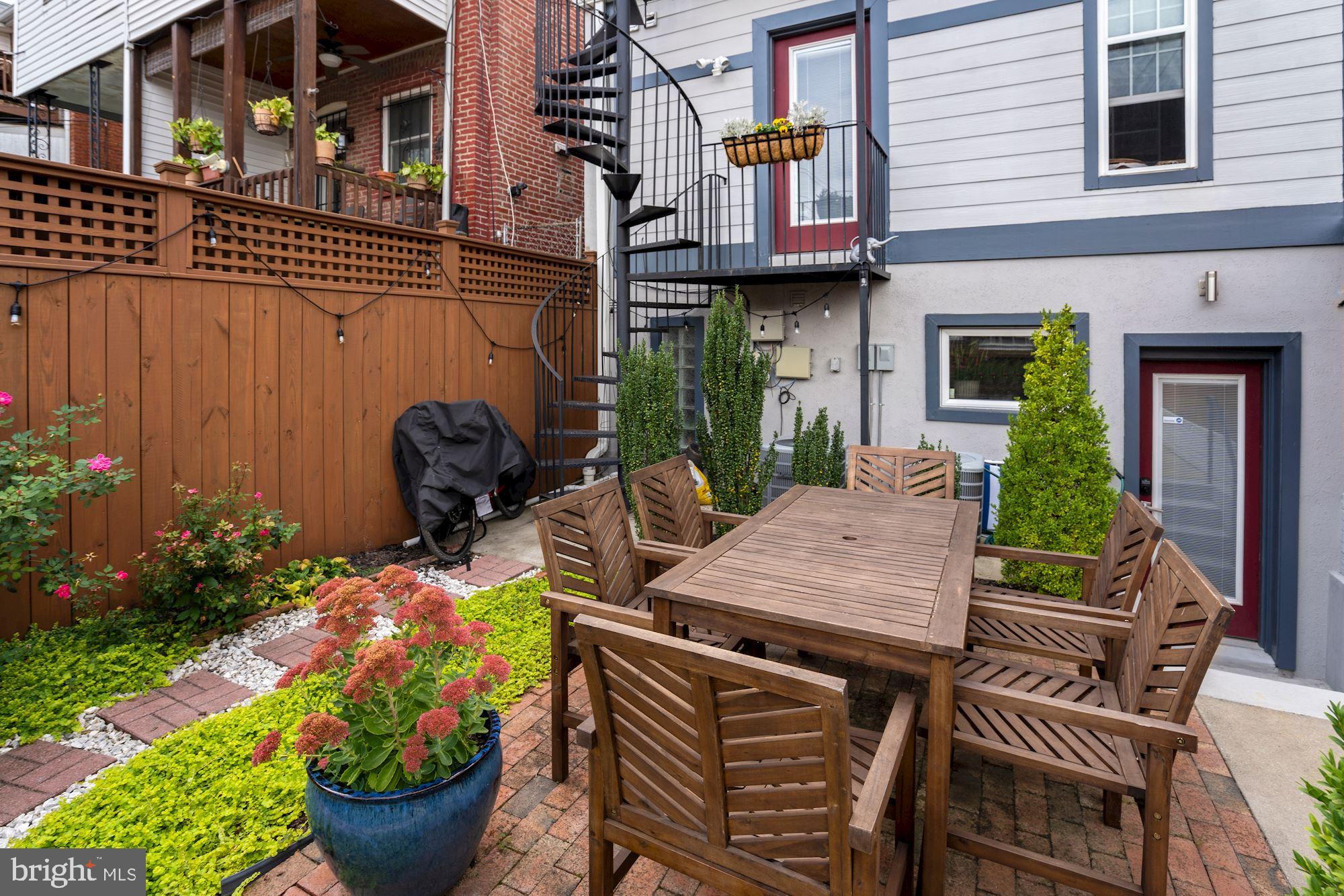 3545 13th Street Northwest, Unit 1 Washington, DC 20010 - Photo 24 of 36 Lovely outdoor patio space