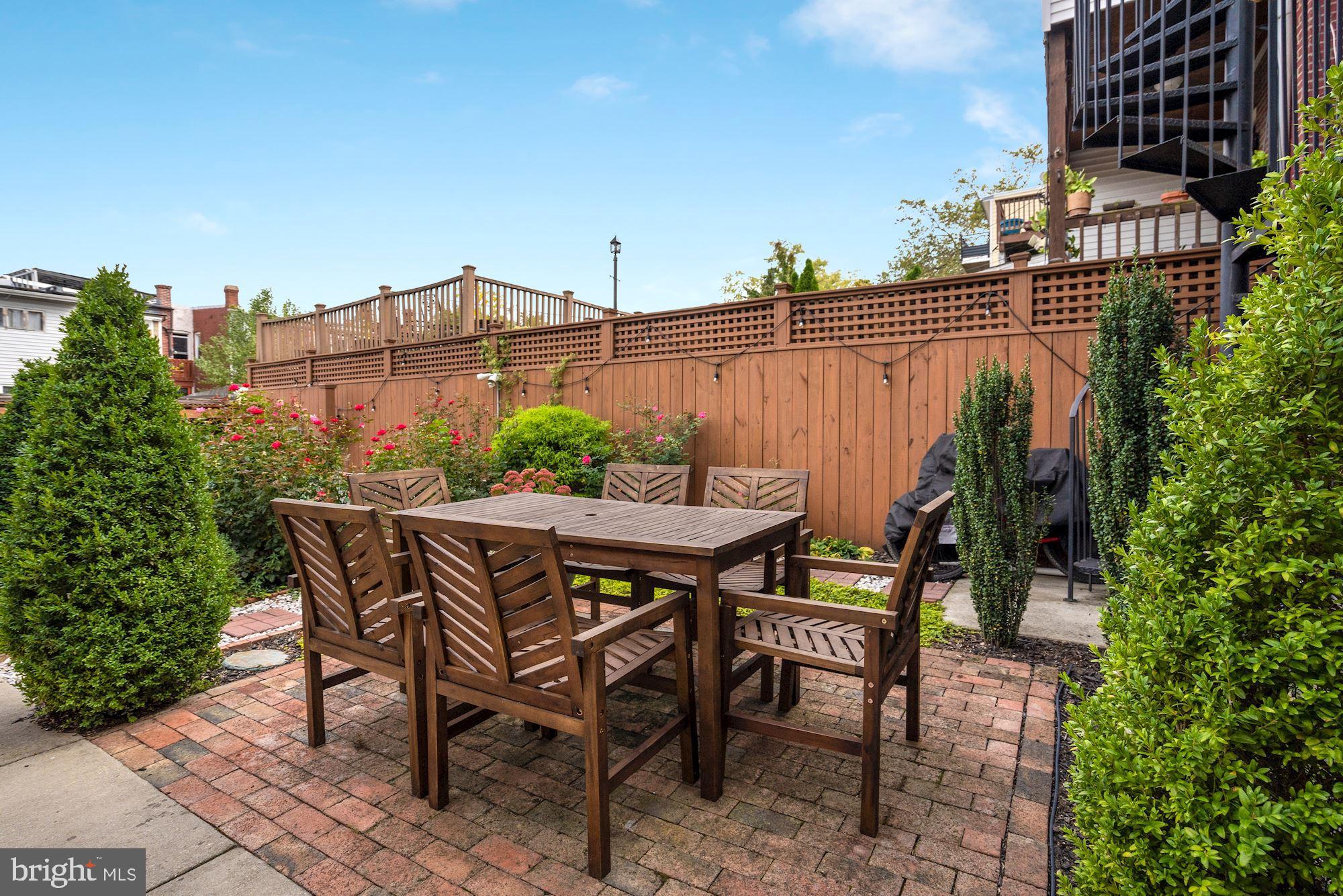 3545 13th Street Northwest, Unit 1 Washington, DC 20010 - Photo 27 of 36 You can be out here for at least 3 seasons!