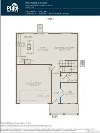 $476,360 | 2702 Mosker Street, Strasburg, CO 80136