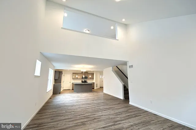 a view of main area with wooden floor