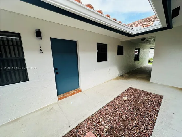 a view of an entryway