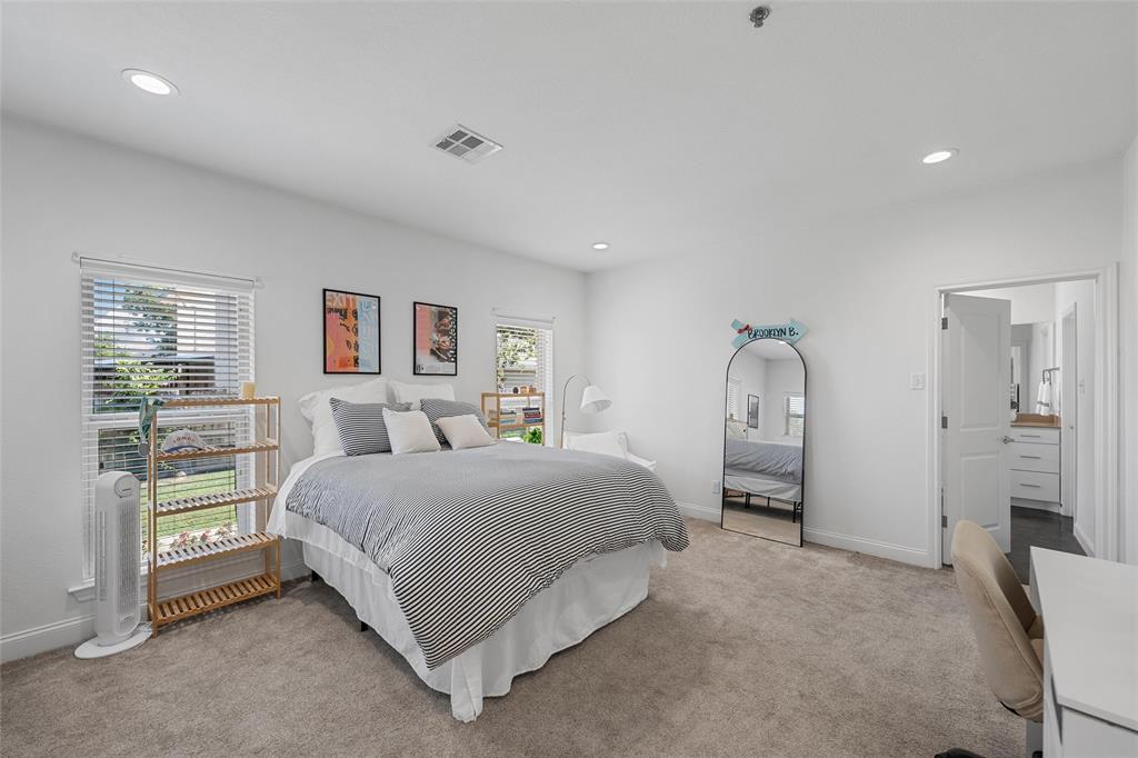 2016 South 11th Street Waco, TX 76706 - Photo 29 of 40 oversized "primary" bedroom (downstairs) accommodates 2 tenants