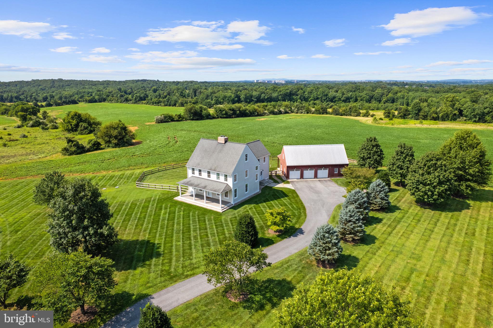 21100 West Offutt Road Poolesville, MD 20837 - Photo 6 of 58 a view of a garden with houses