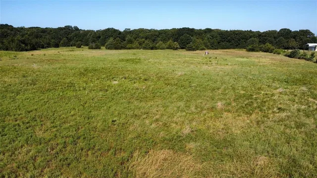 an aerial view of a residential houses