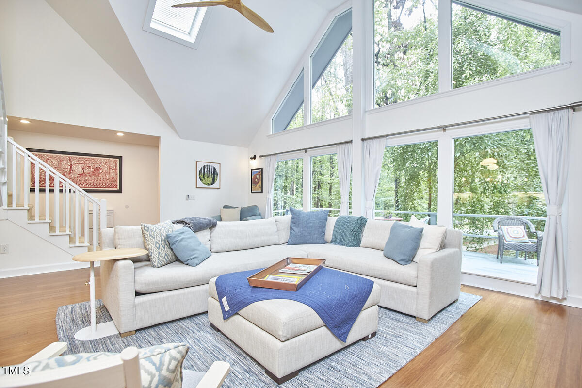 2803 McDowell Road Durham, NC 27705 - Photo 20 of 81 a living room with furniture and a large window