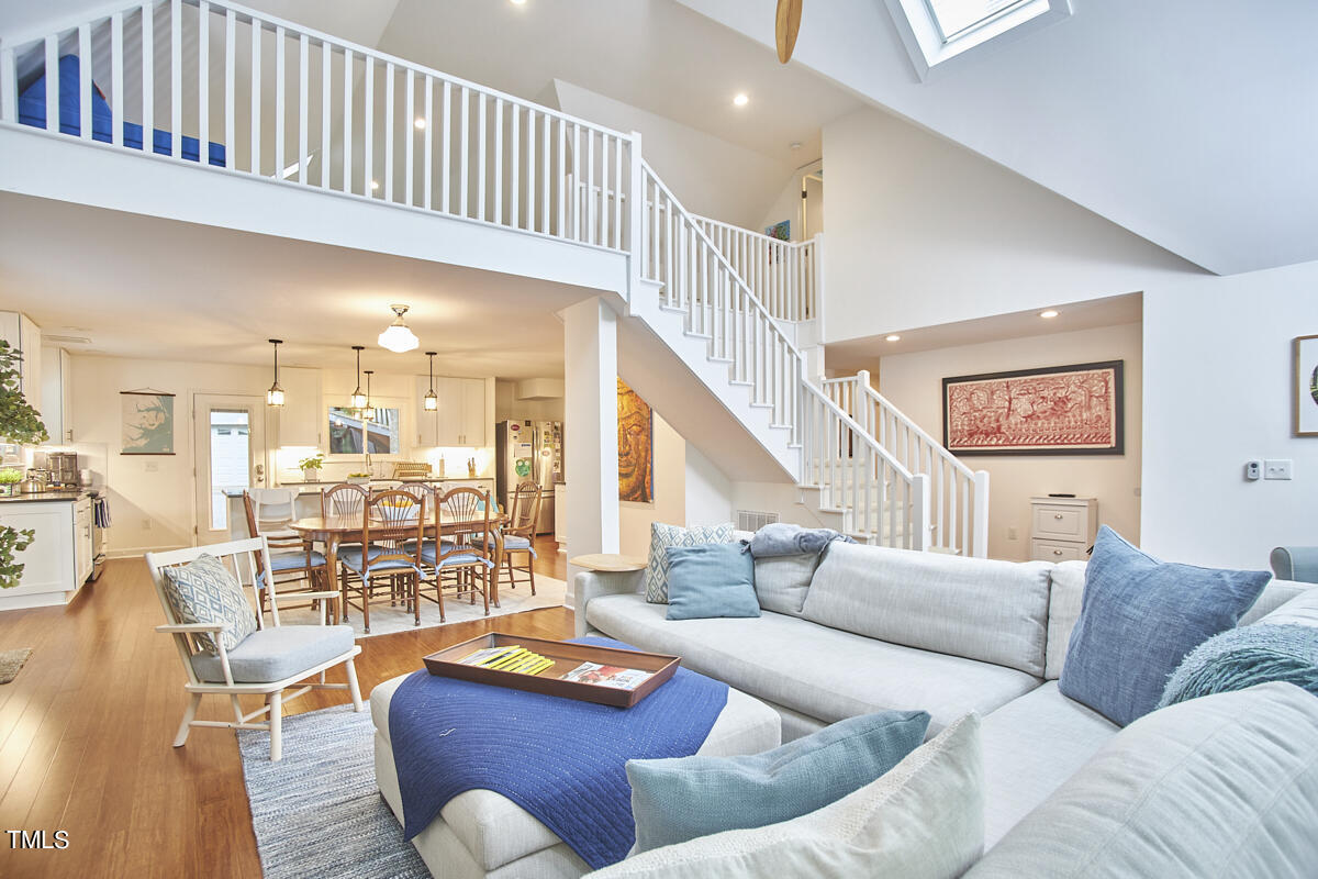 2803 McDowell Road Durham, NC 27705 - Photo 21 of 81 a living room with furniture and a large window