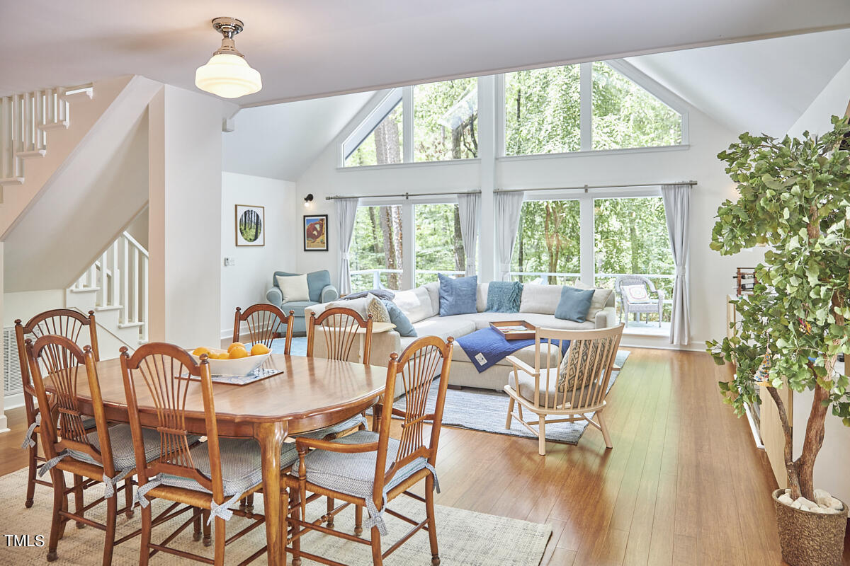 2803 McDowell Road Durham, NC 27705 - Photo 25 of 81 a living room with furniture and a large window