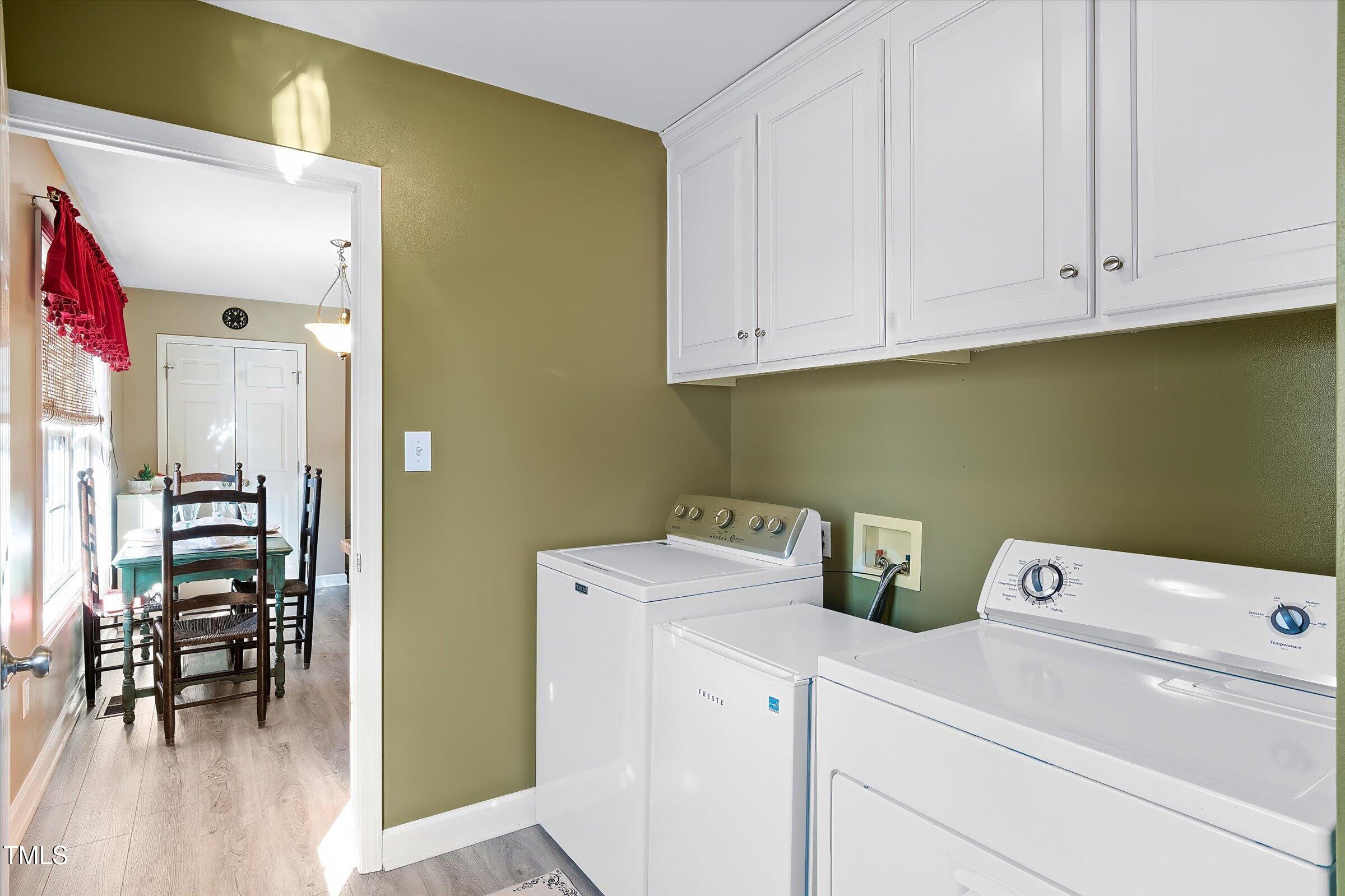 21 Birchwood Circle Coats, NC 27521 - Photo 34 of 36 a utility room with dryer and washer