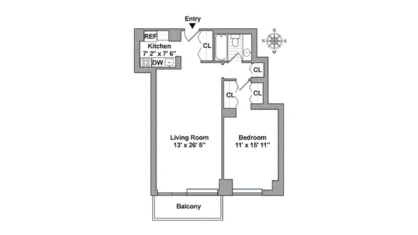 $4,900 | 245 East 93rd Street, Unit 25F | Upper East Side