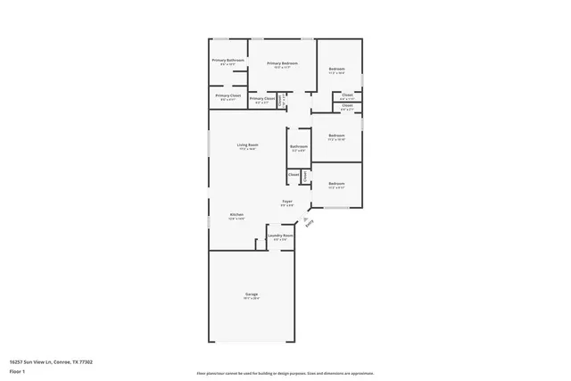 a picture of floor plan