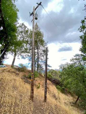 a view of a staircase