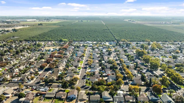 a view of a green field