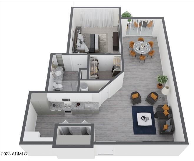 1811 East Apache Boulevard, Unit 3A Tempe, AZ 85281 - Photo 6 of 6 Floorplan