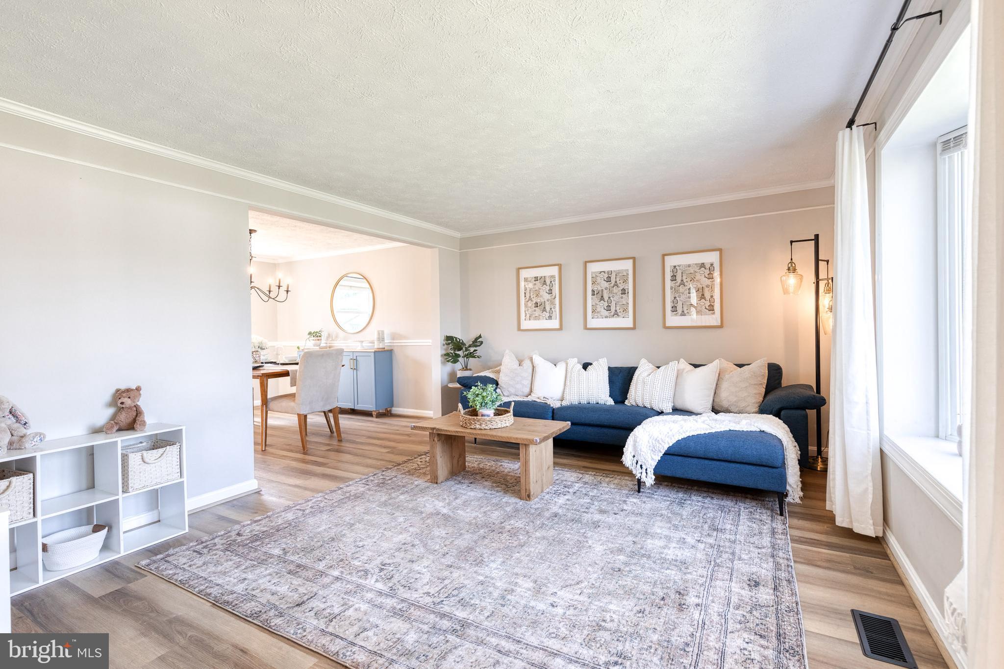 1421 Gesna Drive Hanover, MD 21076 - Photo 3 of 47 a living room with furniture and a large window