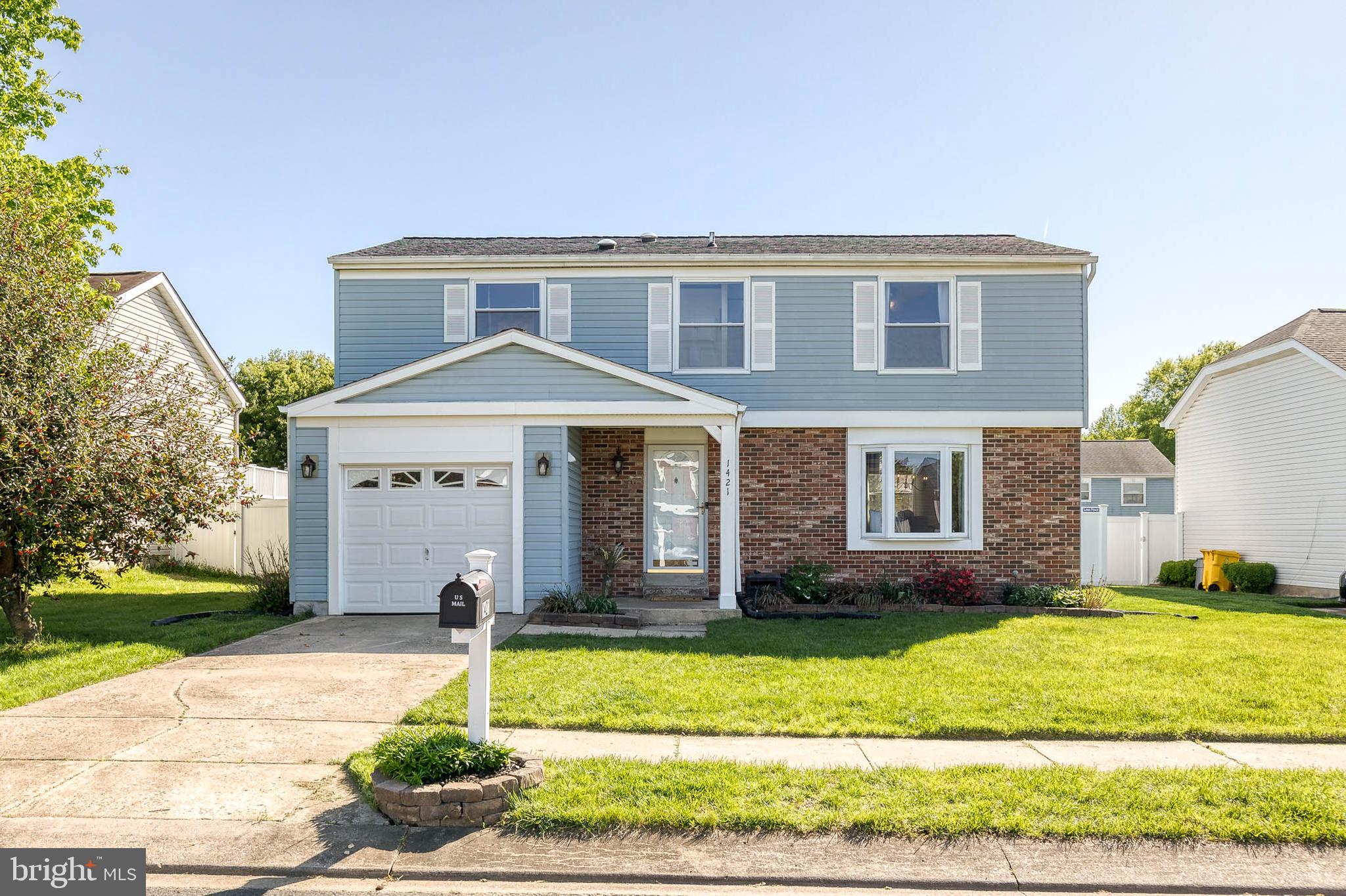 1421 Gesna Drive Hanover, MD 21076 - Photo 47 of 47 a front view of a house with garden