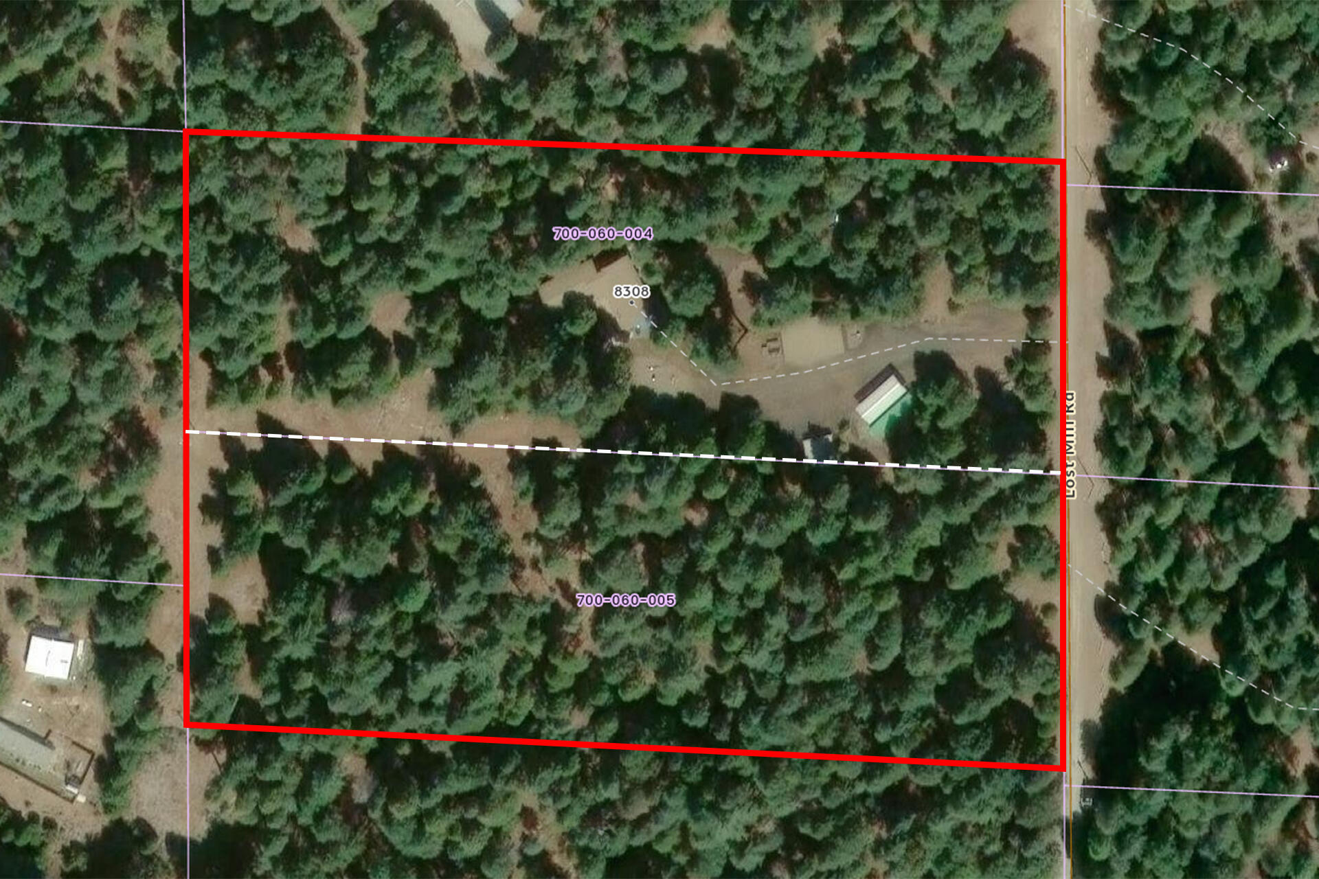 8308 Lost Mill Road Shingletown, CA 96088 - Photo 2 of 51 8308 Lost Mill Parcel Map