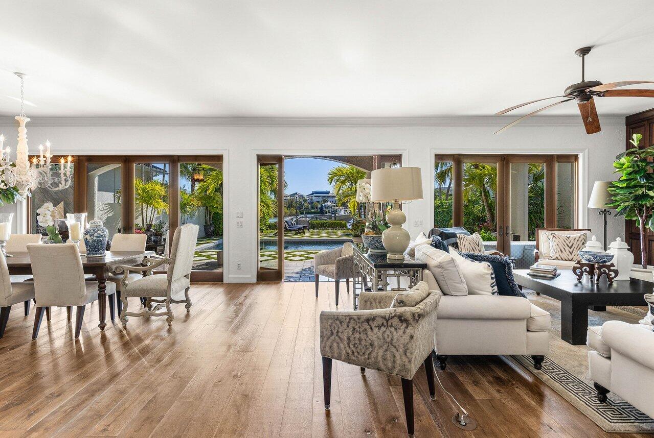 281 Fishermans Way Jupiter, FL 33477 - Photo 15 of 45 a living room with furniture and a large window