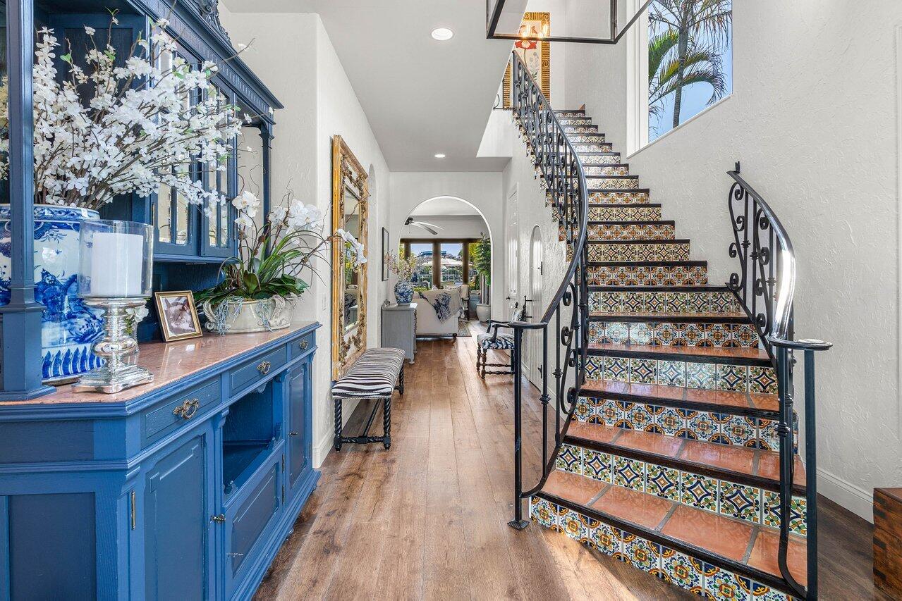 281 Fishermans Way Jupiter, FL 33477 - Photo 25 of 45 a view of entryway and hall with wooden floor