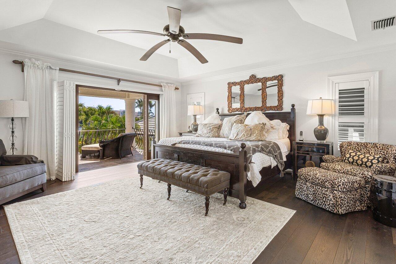 281 Fishermans Way Jupiter, FL 33477 - Photo 29 of 45 a bedroom with furniture and a large window