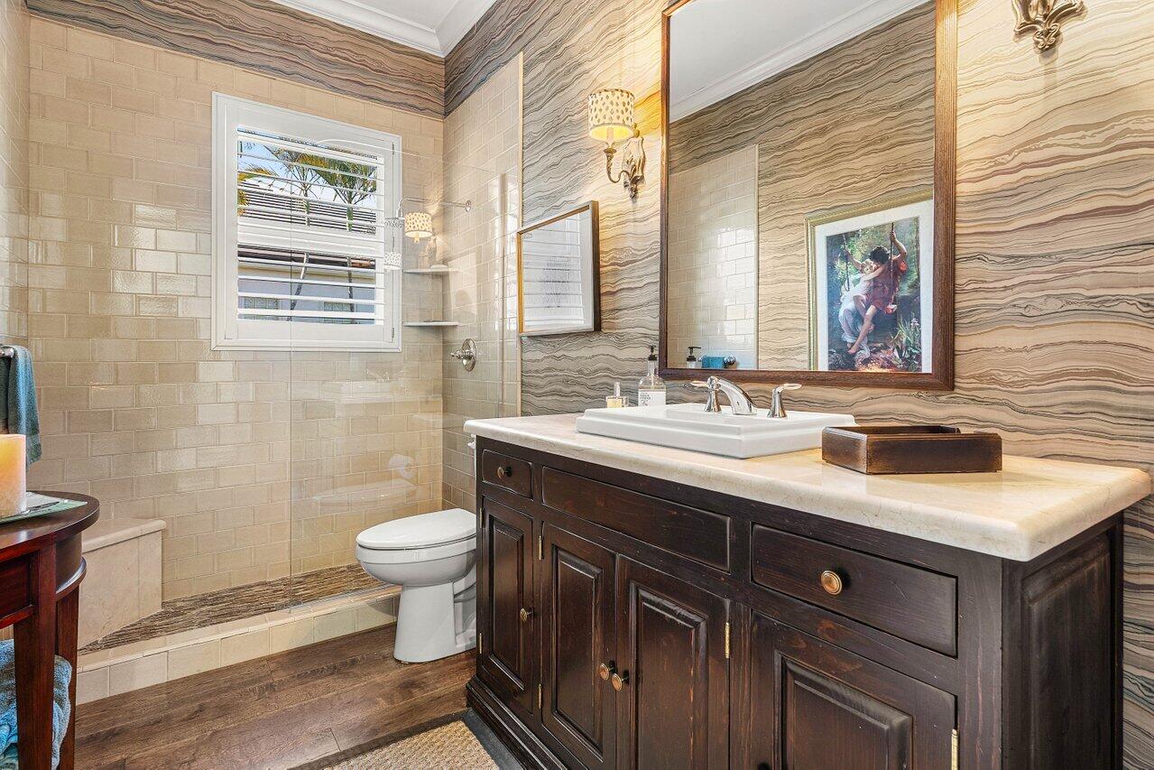 281 Fishermans Way Jupiter, FL 33477 - Photo 43 of 45 a bathroom with a sink and a toilet