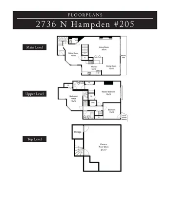 $775,000 | 2736 North Hampden Court, Unit 205, Chicago, IL 60614