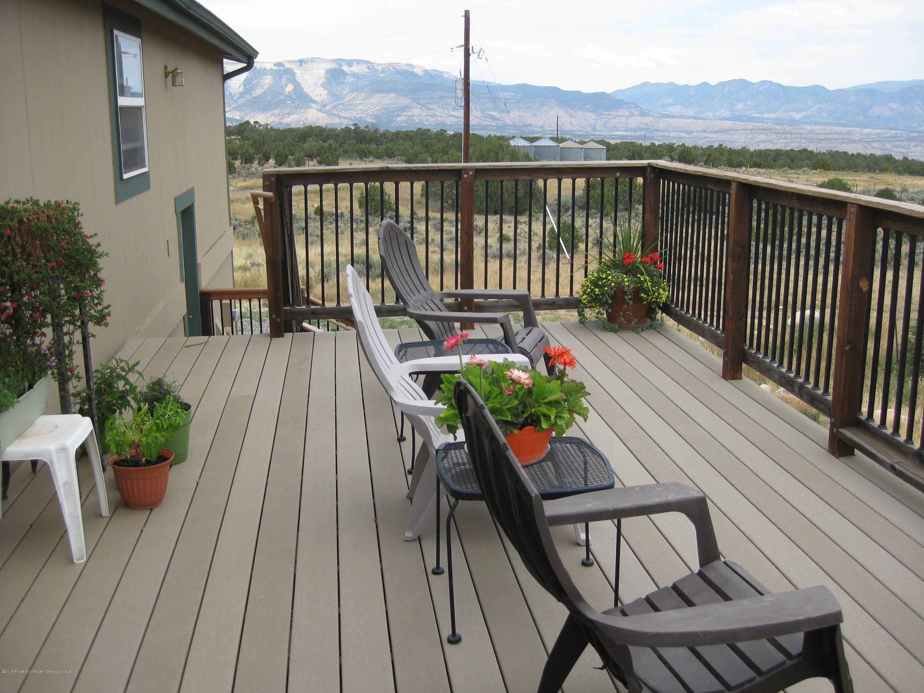 3251 Grass Mesa Road Rifle, CO 81650 - Photo 18 of 29 Deck looking west