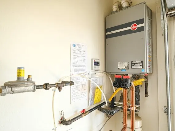 a front view of a house with a garage