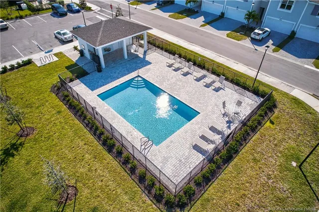 a view of a house with pool