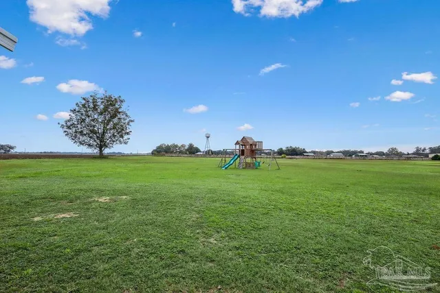 a view of field with grass