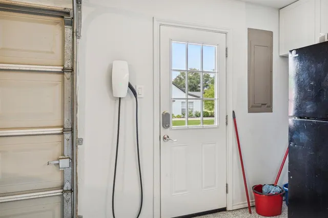 a bathroom with a sink and a shower