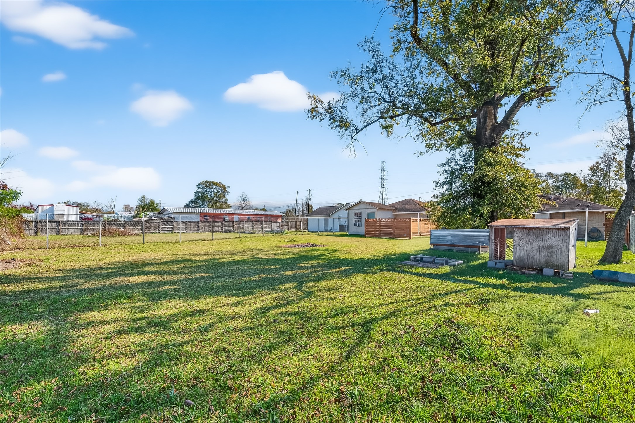 16415 1st Street Channelview, TX 77530 - Photo 28 of 28 a view of a house with a big yard