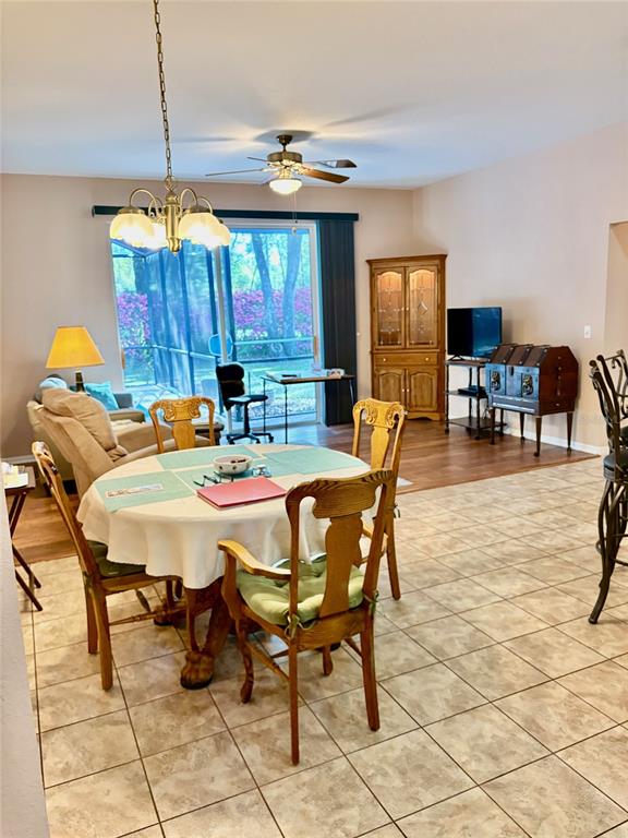 18970 Southwest 99th Street Dunnellon, FL 34432 - Photo 19 of 52 a view of a dining room with furniture window and outside view