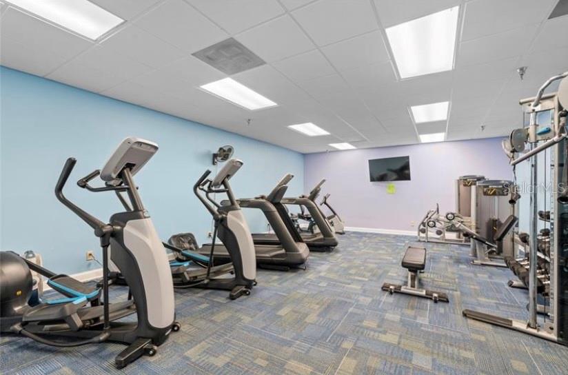 18970 Southwest 99th Street Dunnellon, FL 34432 - Photo 49 of 52 a view of a room with gym equipment