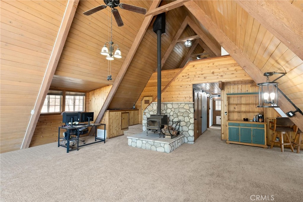 6069 Maple Avenue Angelus Oaks, CA 92305 - Photo 18 of 51 a view of work space with furniture and a window