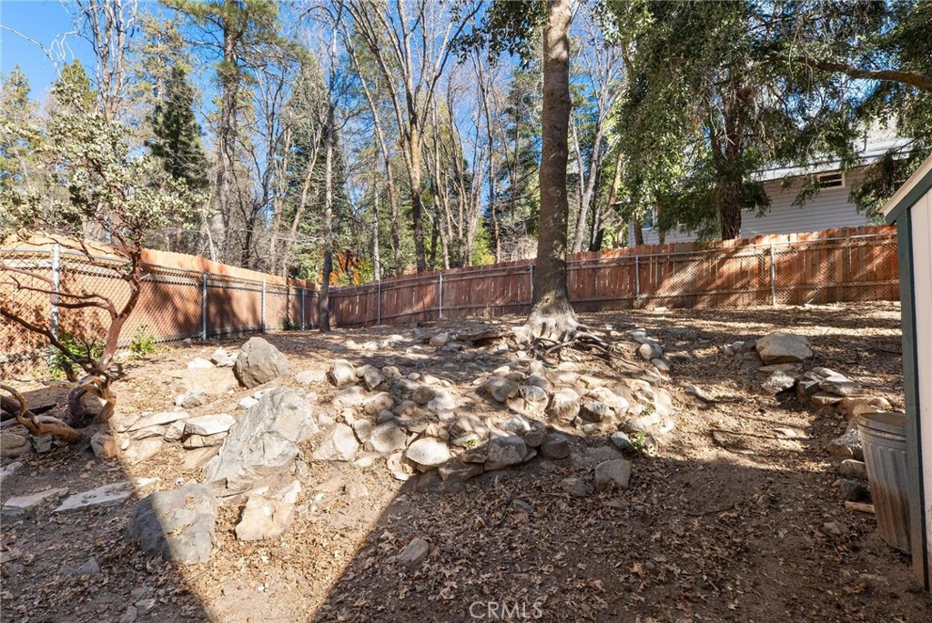 6069 Maple Avenue Angelus Oaks, CA 92305 - Photo 43 of 51 a view of a yard with trees
