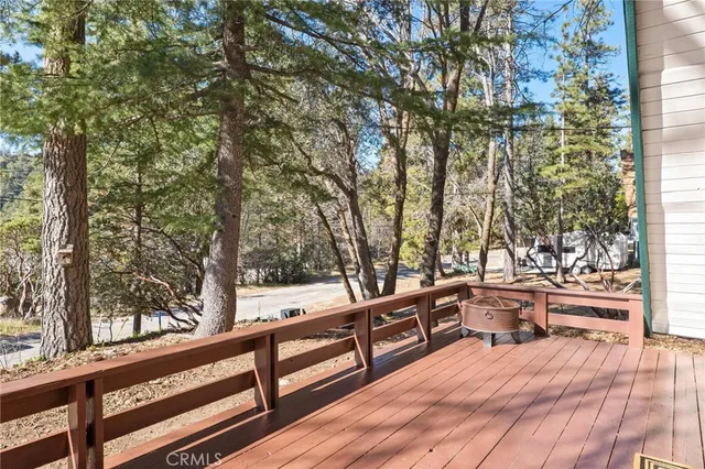 a view of outdoor space with seating