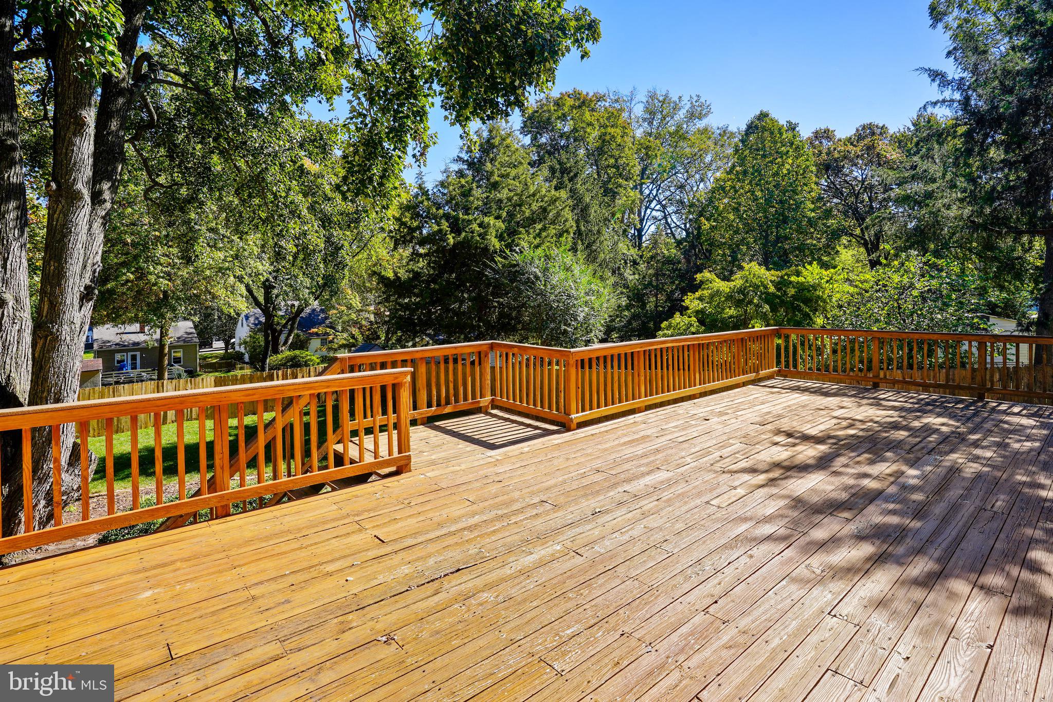 4029 Walters Court Fairfax, VA 22030 - Photo 27 of 29 Expansive Deck with Natural Gas Grill Hookup