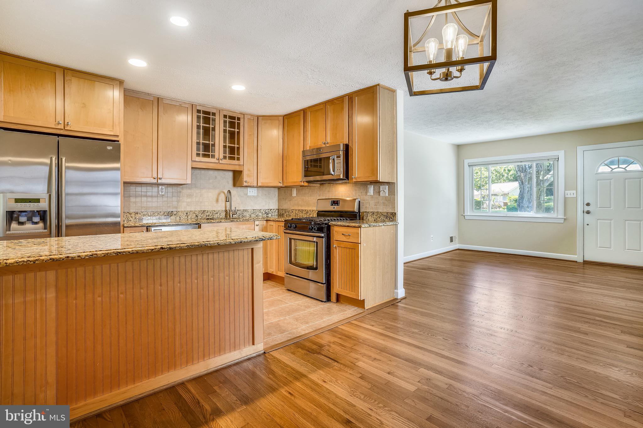 4029 Walters Court Fairfax, VA 22030 - Photo 6 of 29 Dining Area with Hardwood Flooring